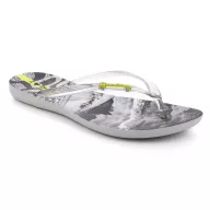 Șlapi damă Ipanema Wave Natural gri/cu model