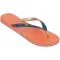 Șlapi damă Ipanema Brazil Bicolor papuc unisex portocaliu
